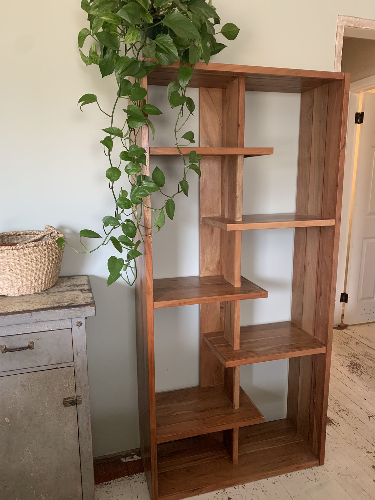 World Market Wood Bookcase Shelving for Sale in WA OfferUp