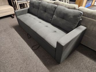 Brand New Queen Size Sofa Bed Grey Linen Fabric $280