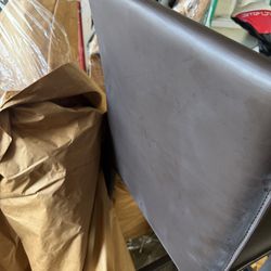 4 barstools brown leather