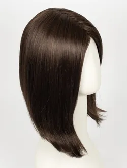Jon Renau Karlie Synthetic Lace Front Wig (Mono Top) - Color 4 Dark Brown