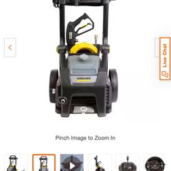 2200 psi 2.07 max. GPM Cold Water K2200PSB Electric Power Washer with Surface Cleaner