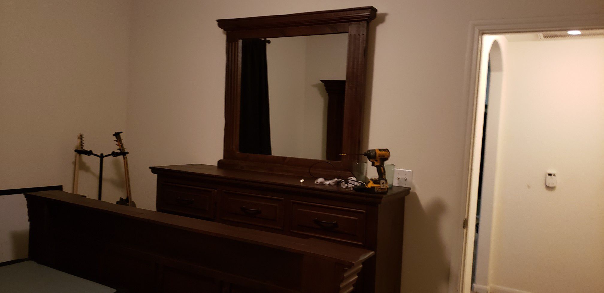Full size Dresser with Mirror
