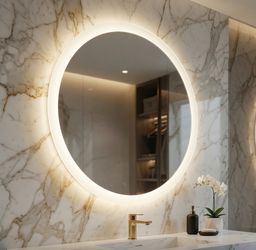 LED Backlit Bathroom Vanity Mirror