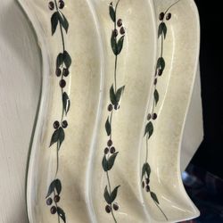 **JUST REDUCED**Vintage Olive Dish