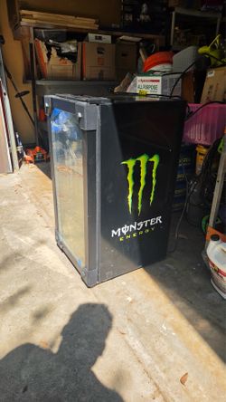 Monster energy cooler