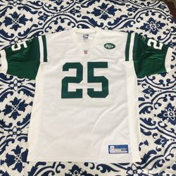 New York Jets Football Jersey Mens Large Autographed
