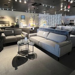 Grey Sofa And Loveseat