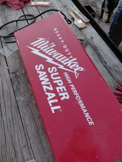 Milwaukee Sawzall