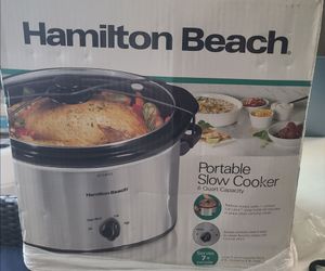 Hamilton Beach 6 Quart Portable Slow Cooker