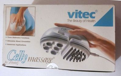 Vitec deep penetrating triple action electric massager stimulates blood circulation