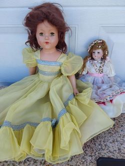 Lot of 2 Vintage Collector Dolls