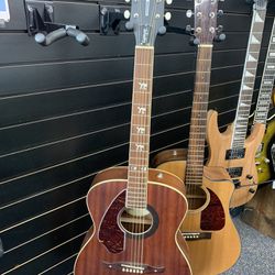 Fender Tim Armstrong Hellcat Acoustic/Electric Left-Handed Guitar