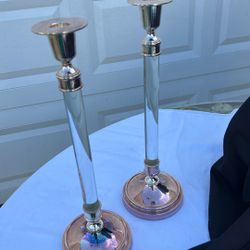 Vintage Restoration Hardware Candleholders