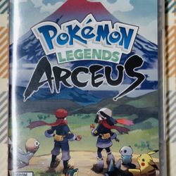 Pokemon Legends: Arceus - Nintendo Switch With Case Tested/Works H179