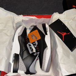 Air Jordan 3 Retro OG Black Cement 2024