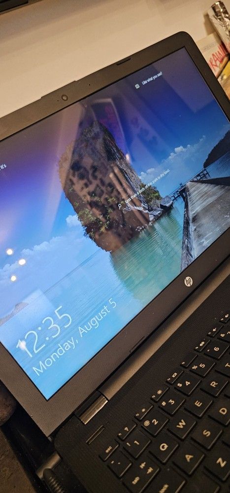 HP Laptop Notebook Model 15-bs020wm Intel Pentium Used Tested/cd Driver No Pass 