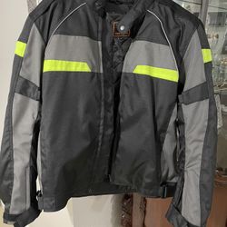 Biker Waterproof Jacket  - Size L