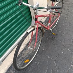 Vintage Six-speed 27 Inch Bicycle, Rides Perfect