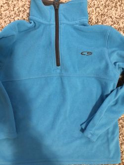 Girls champion xS 4-5 fleece half zip