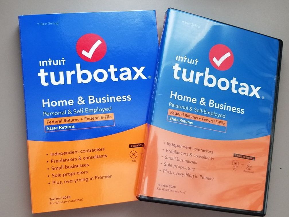 TurboTax Home & Business 2020