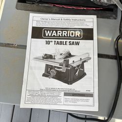 Table Saw And Every Thing Else
