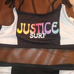 Girls Justice 2 Piece Swimsuit 