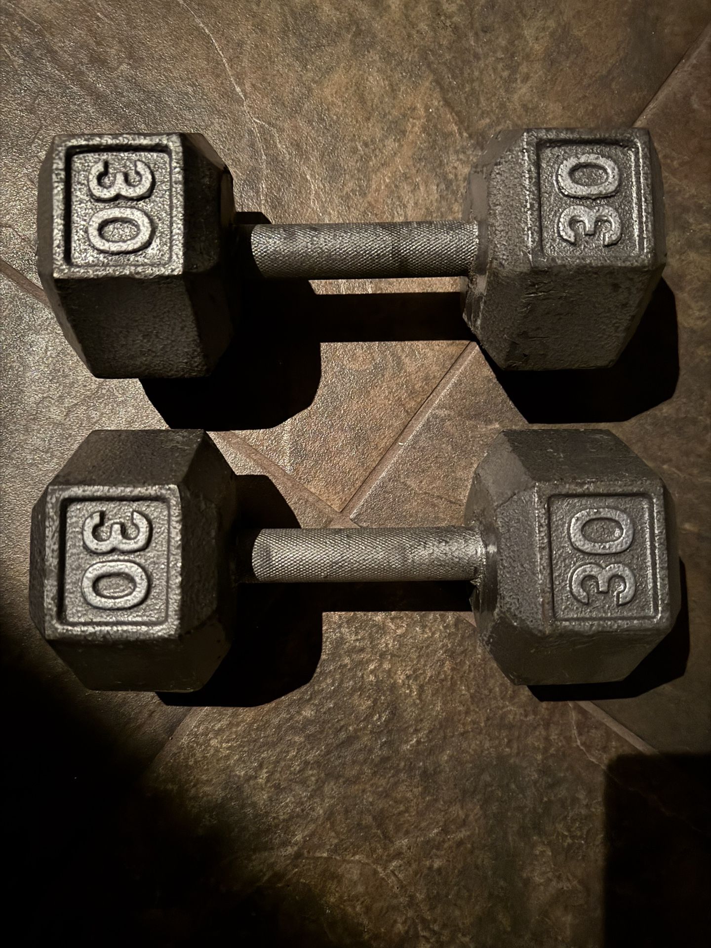 30 Lb Dumbbells Two