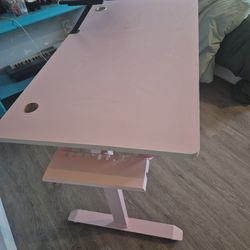 Pink table