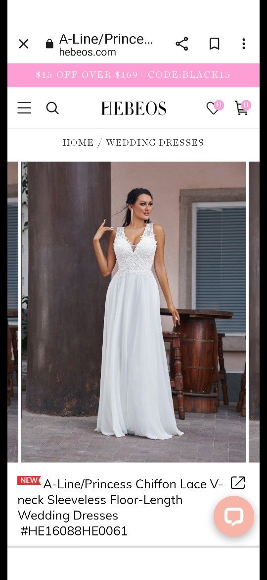 Brand New Wedding Dress With Tags