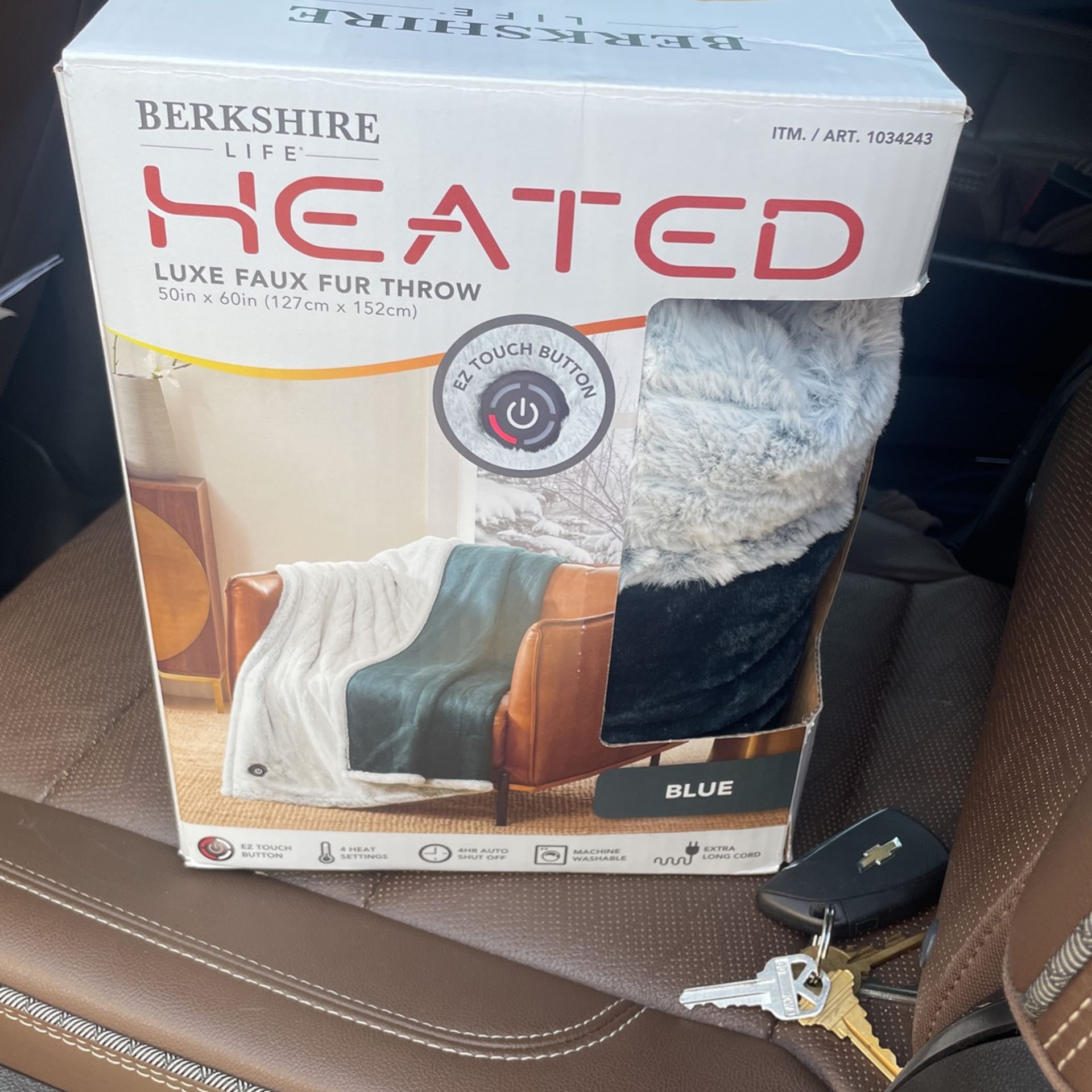 Heated Throw Blanket