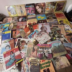 Vinyl Record Bulk Lot 120+ Corridos Nortenas Rancheras Cumbia Salsa Tropical 