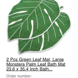 Brand New Tropical BATHMATS