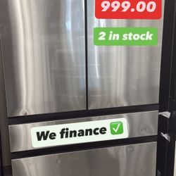 Samsung Bespoke 4 Door Fridge  $999