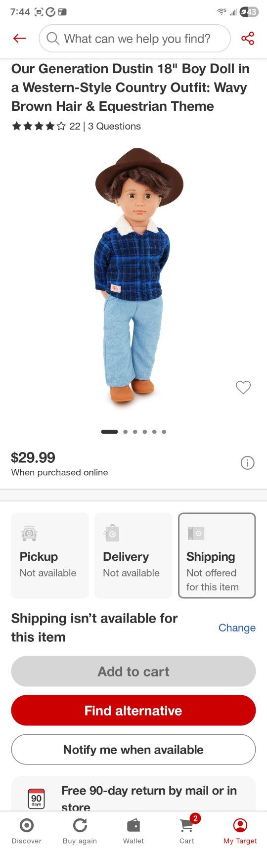 My Generation Dustin Doll