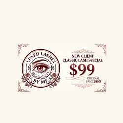 Classic Lashes $99