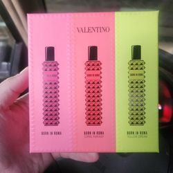 New Valentino 3 Piece Perfume Set