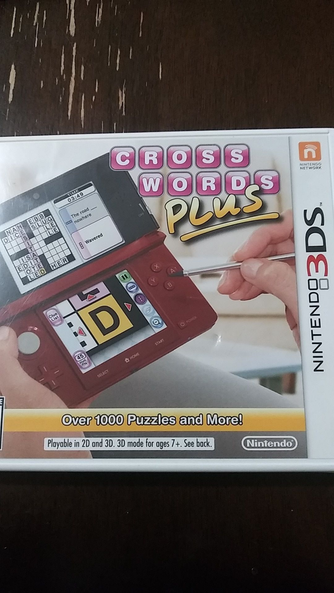 NINTENDO 3DS Cross words plus