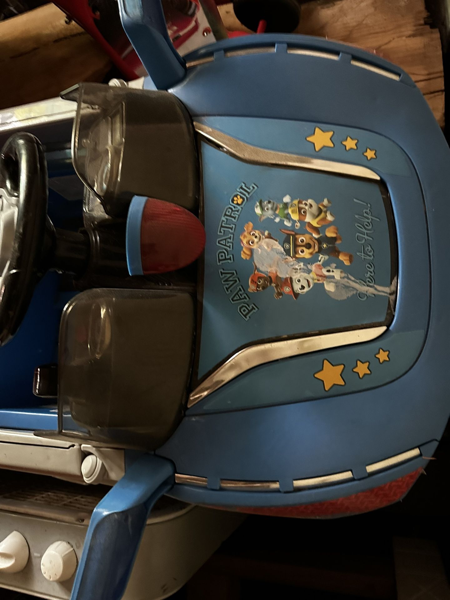 Paw Patrol Car Ride In (tool Batter Modification