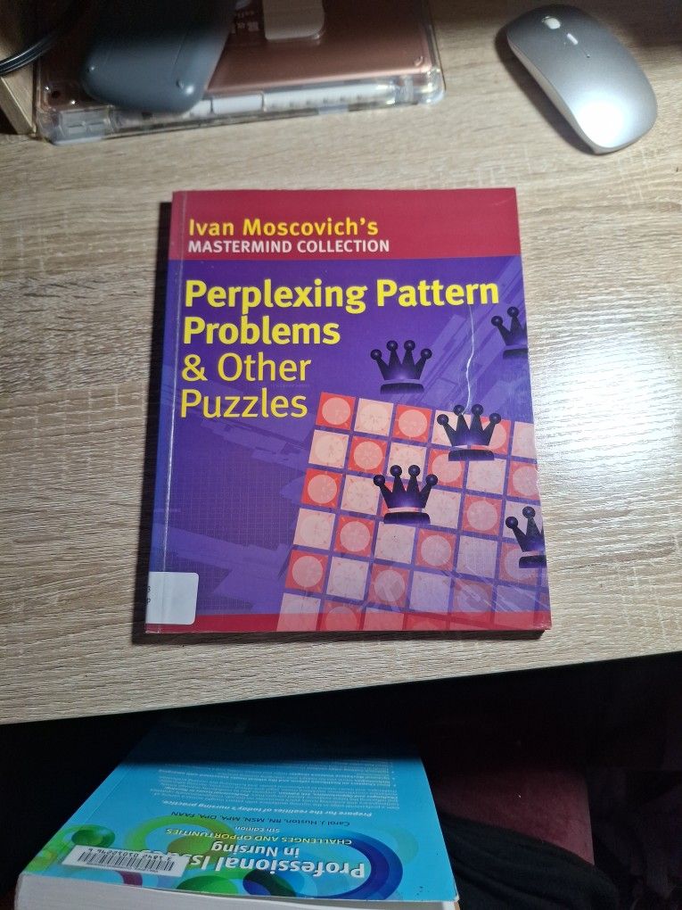 Perplexing Pattern Problems And Other Puzzles - Ivan Moscovichs