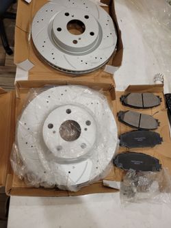 2006----2018 Toyota RAV4 3rd row seating only performance brake rotors and kit set