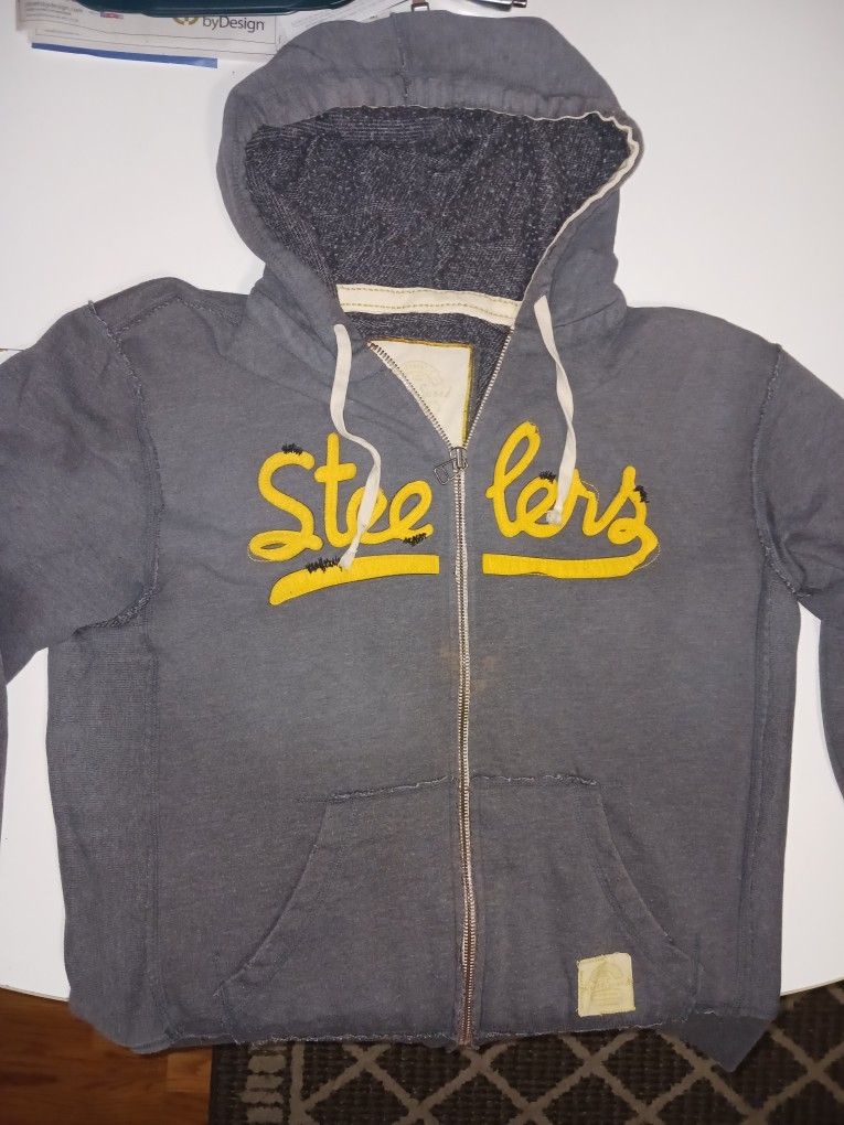 Authentic Retro Sport Steelers Hoodie