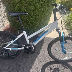 NISHIKI Pueblo White Blue 20 Inch Bicycle EXCELLENT CONDITION