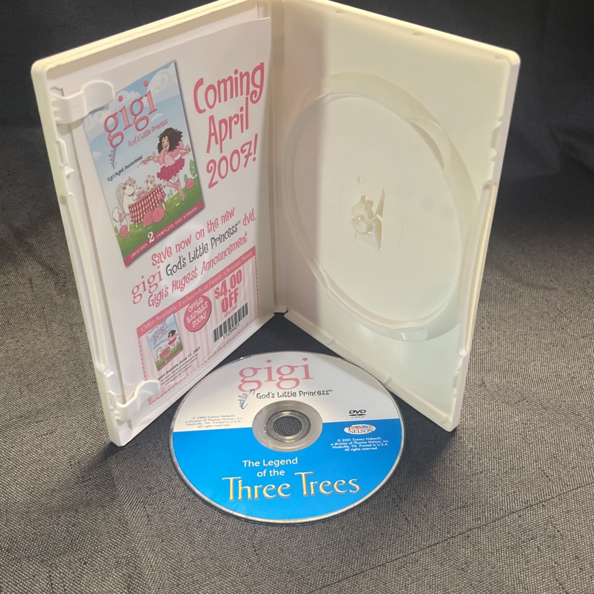 Gigi and the three trees DVD
