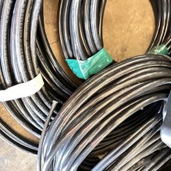 (By-the-Foot) 3/0 Black Stranded CU SIMpull THHN Copper  Wire