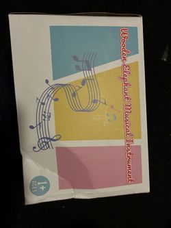 Wooden Elephant Musical Instrument 