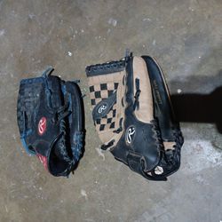 2 Rawlings  Gloves Only 25.00 For Both