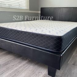 Californiaking Size Expresso Platform With Orthopedic Matres.colchon 