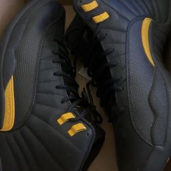 Jordan 12s Black Taxi