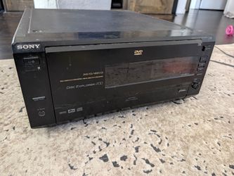 Sony DVP-CX850D 200-Disc DVD/CD Changer - Tested & Working w/ Original Remote