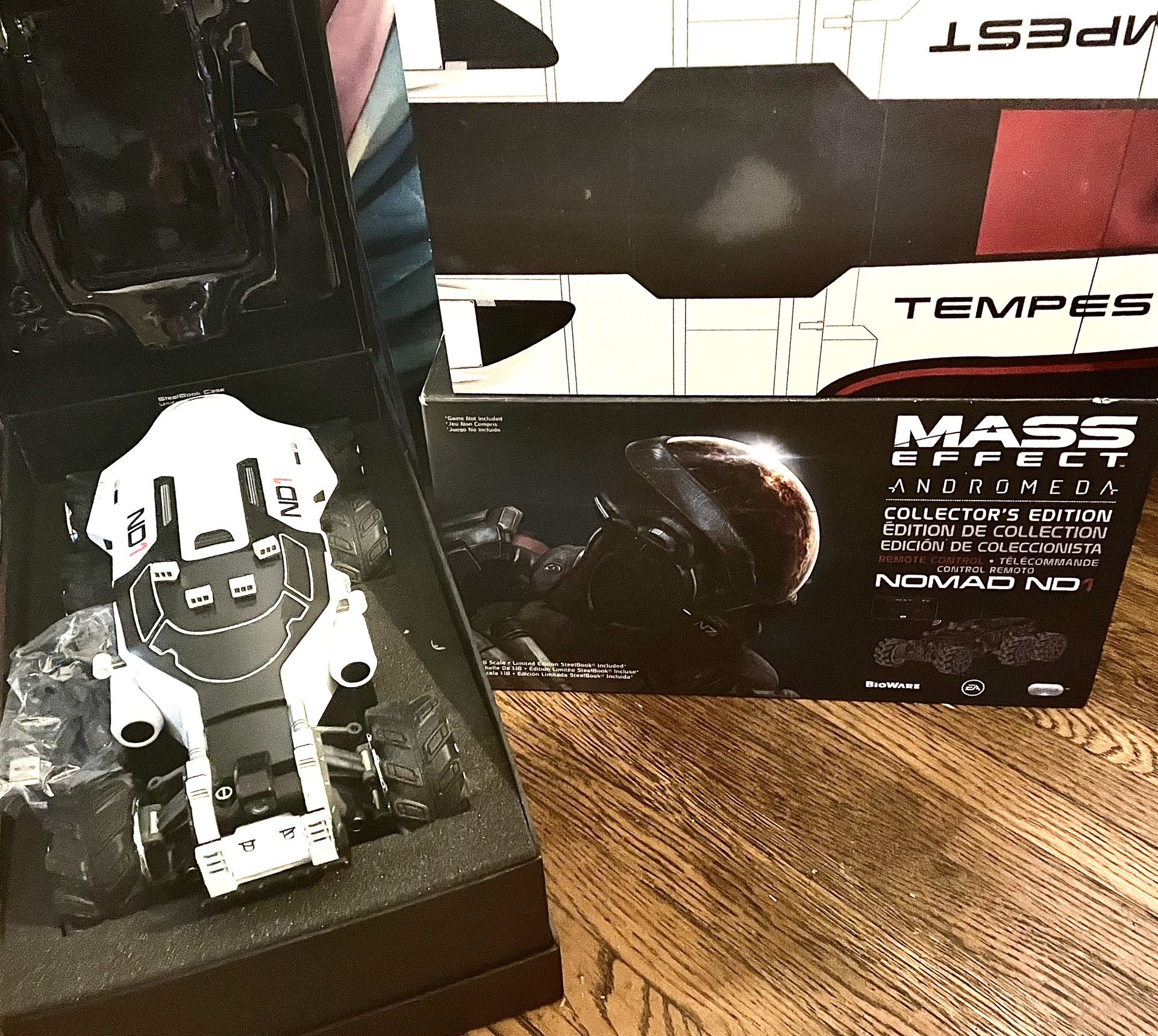 mass effect: andromeda collector’s edition diecast nomad nd1